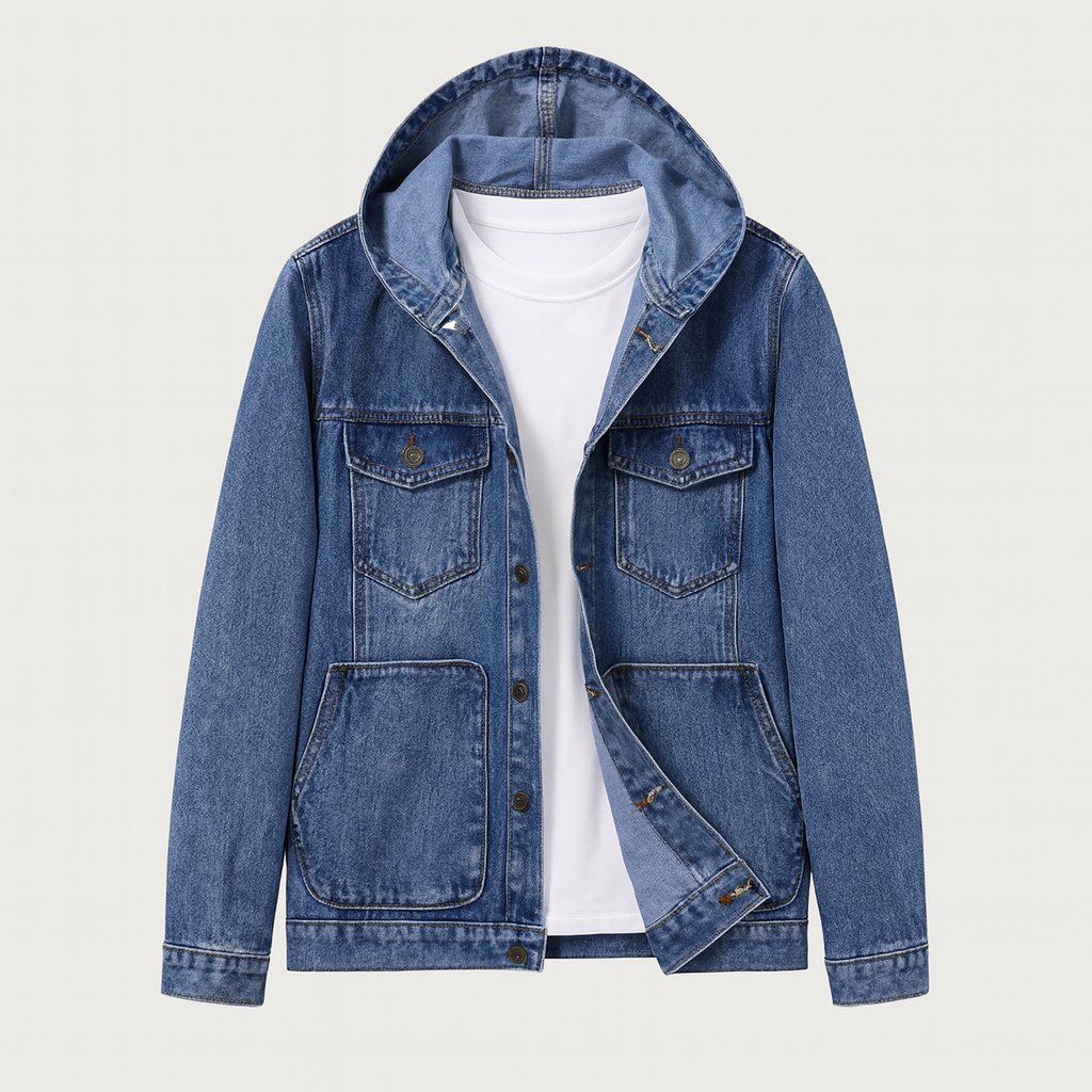 Heritage Hooded Denim Jacket