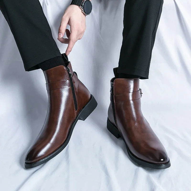Wentworth Leather Boots