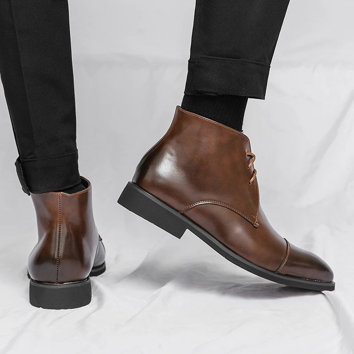 Ashbury Leather Boots