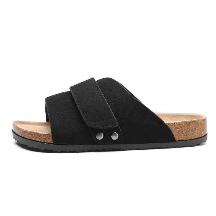 Portland Suede Slides