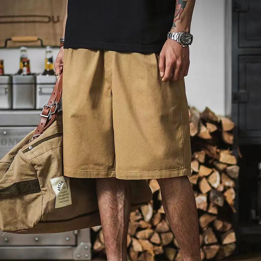 Maine Pleated Shorts