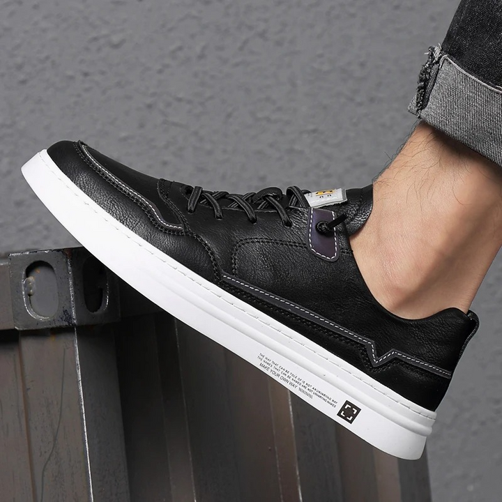 Cavaro Genuine Leather Sneakers