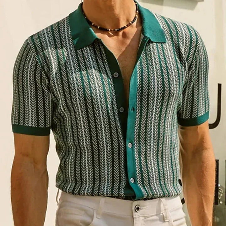 Chevron Polo Shirt