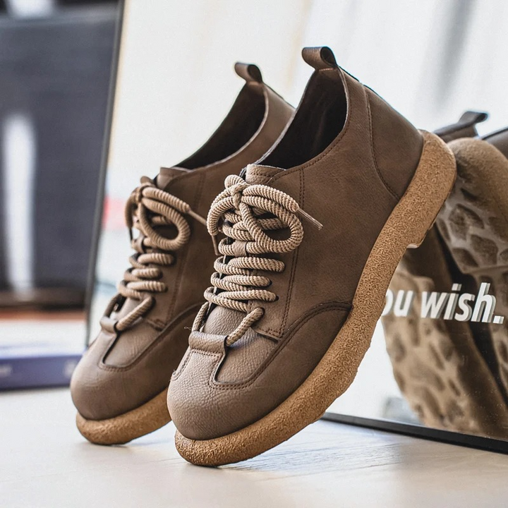 Aldo Leather Sneakers