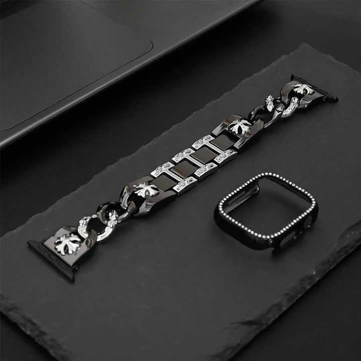 Infinity Chrome Stainless Steel Apple Watch Band