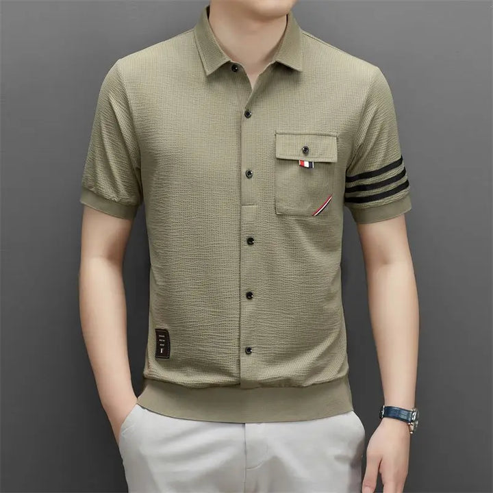 Stratton Knit Polo Shirt