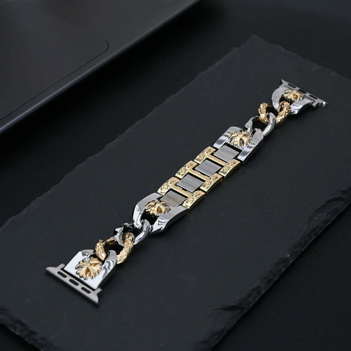 Infinity Chrome Stainless Steel Apple Watch Band