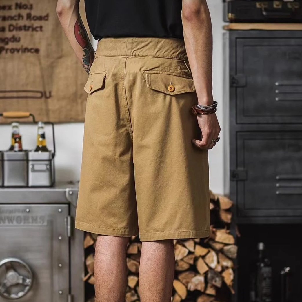 Maine Pleated Shorts