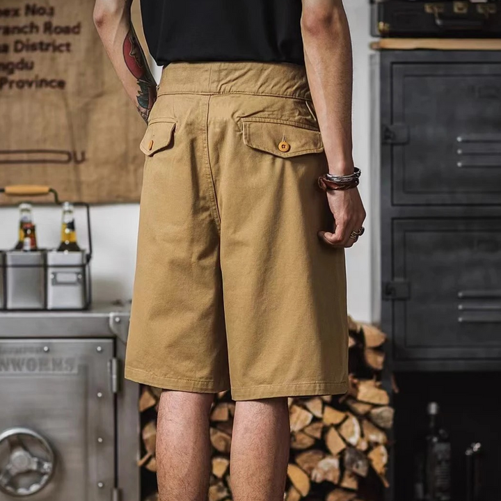 Maine Pleated Shorts