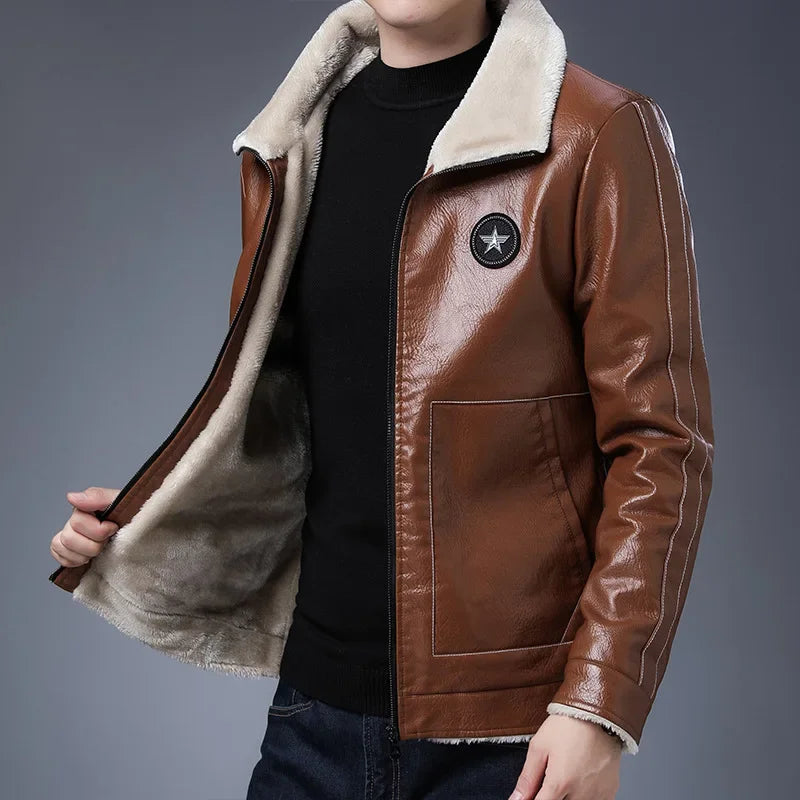 Lombardi Leather Jacket