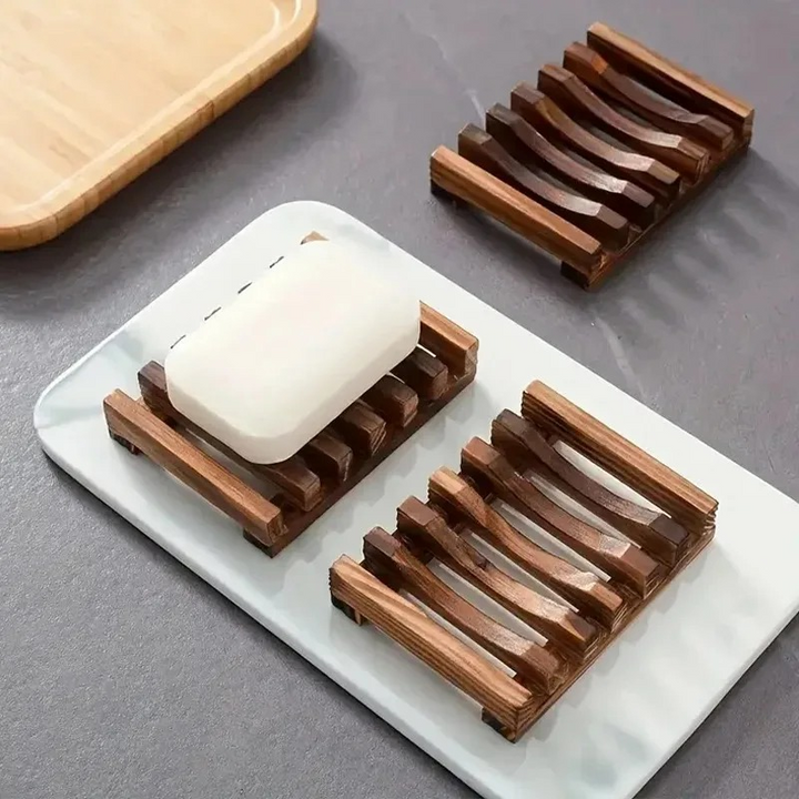 Hinoki Bamboo Soap Holder