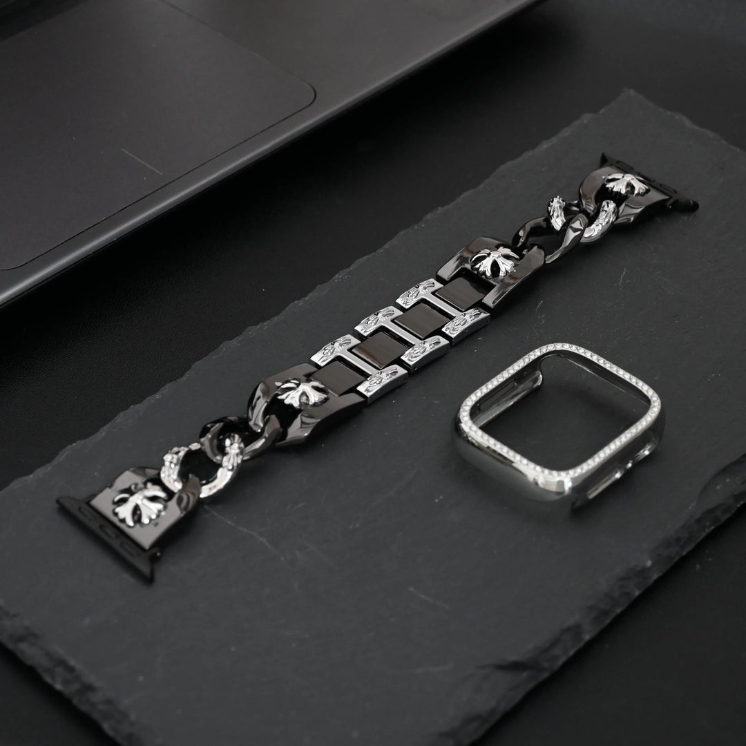 Infinity Chrome Stainless Steel Apple Watch Band