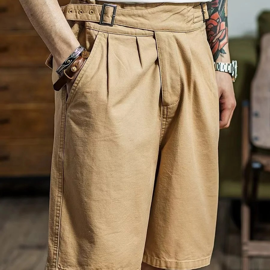 Maine Pleated Shorts