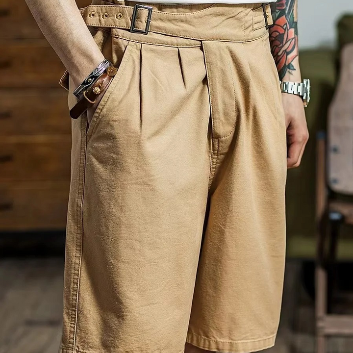 Maine Pleated Shorts