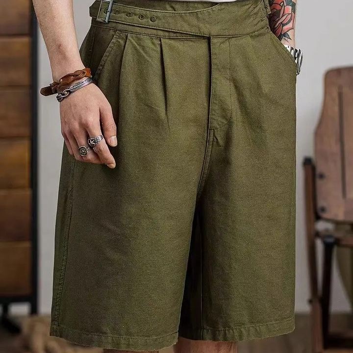 Maine Pleated Shorts