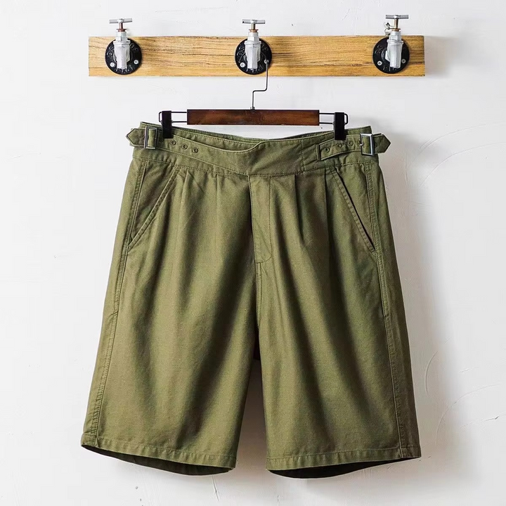Maine Pleated Shorts